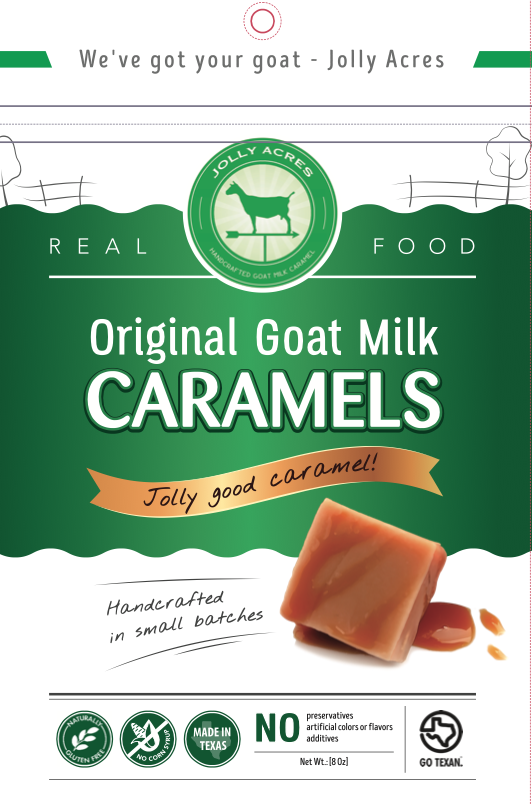 Original Flavor Goat Milk Caramels 8oz