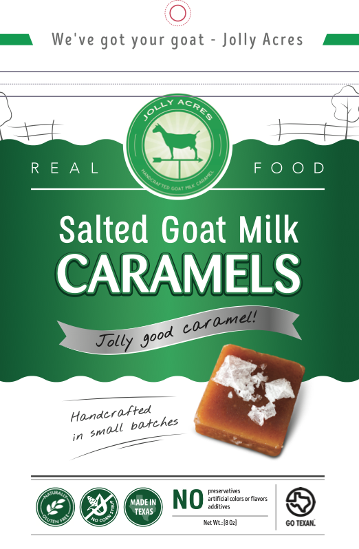 Salted Goat Milk Caramels 8oz